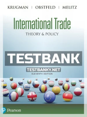 Test Bank for International Trade Theory and Policy 11th Edition Krugman ISBN 9780134519555