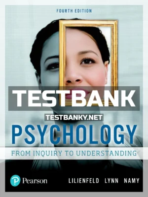Test Bank for Psychology From Inquiry to Understanding 4th Edition Lilienfeld ISBN 9780134552514