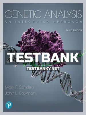 Test Bank for Genetic Analysis An Integrated Approach 3rd Edition Sanders ISBN 9780134605173