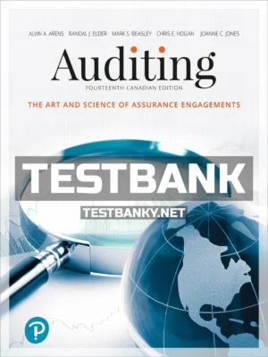 Test Bank for Auditing The Art and Science of Assurance Engagements 14th Canadian Edition Arens ISBN 9780134613116