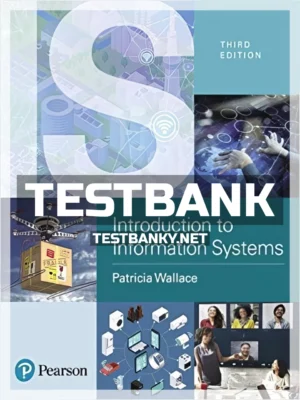Test Bank for Introduction to Information Systems People Technology and Processes 3rd Edition Wallace ISBN 9780134635194