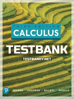Test Bank for Calculus 3rd Edition Briggs ISBN 9780134765631