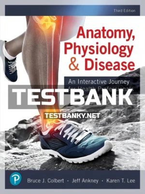 Test Bank for Anatomy Physiology and Disease 3rd Edition Colbert ISBN 9780134876368
