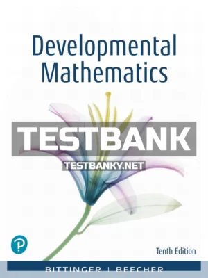 Test Bank for Developmental Mathematics 10th Edition Bittinger ISBN 9780135229910
