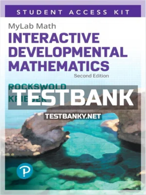 Test Bank for Interactive Developmental Mathematics 2nd Edition Rockswold ISBN 9780135451113