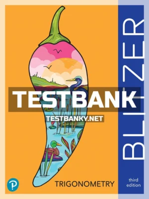 Test Bank for Trigonometry 3rd Edition Blitzer ISBN 9780136921738