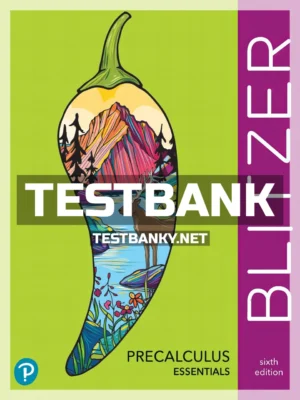 Test Bank for Precalculus Essentials 6th Edition Blitzer ISBN 9780136921745