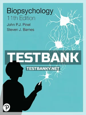 Test Bank for Biopsychology 11th Edition Pinel ISBN 9780137588596