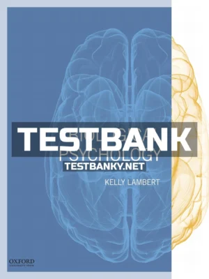 Test Bank for Biological Psychology 1st Edition Lambert ISBN 9780199766109