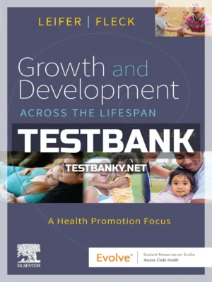 Test Bank for Growth and Development Across the Lifespan 3rd Edition Leifer ISBN 9780323809405