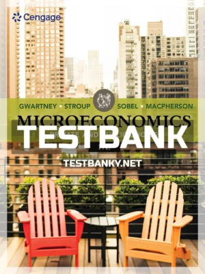 Test Bank for Microeconomics Private and Public Choice 17th Edition Gwartney ISBN 9780357134016