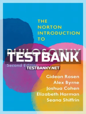 Test Bank for Norton Introduction to Philosophy 2nd Edition Rosen ISBN 9780393624427
