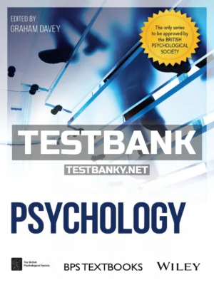 Test Bank for Psychology 1st Edition Davey ISBN 9781119465799