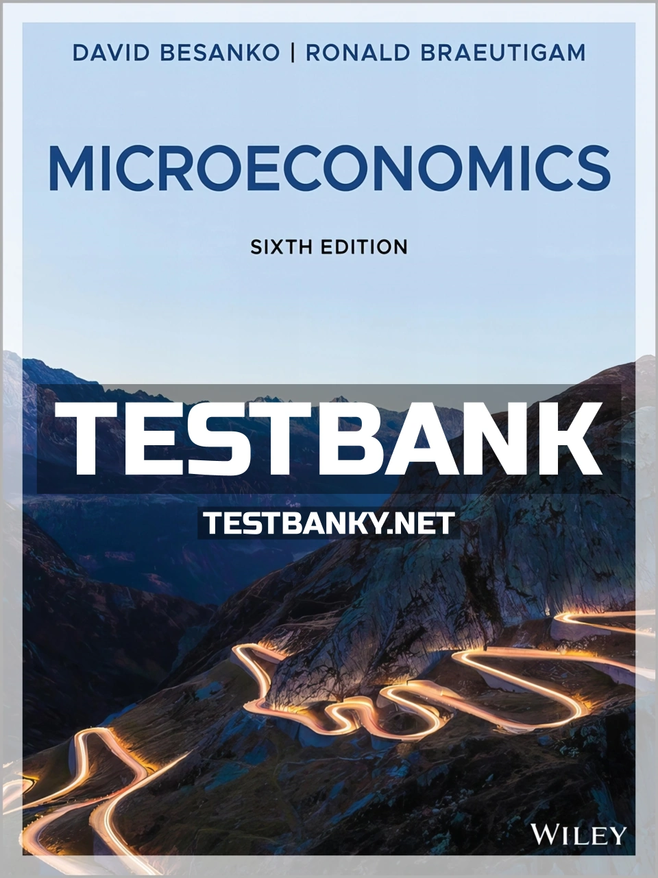 9781119554844-TEST-BANK Test Bank for Microeconomics 6th Edition Besanko ISBN 9781119554844