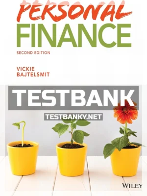 Test Bank for Personal Finance 2nd Edition Bajtelsmit ISBN 9781119592471