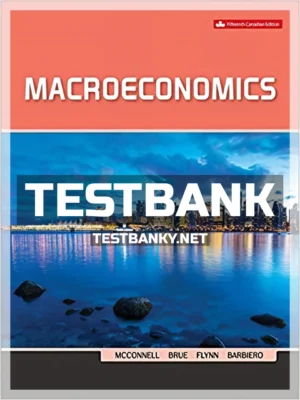 Test Bank for Macroeconomics 15th Canadian Edition McConnell ISBN 9781259654879