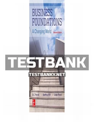 Test Bank for Business Foundations A Changing World 11th Edition Ferrell ISBN 9781259685231