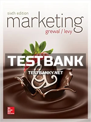 Test Bank for Marketing 6th Edition Grewal ISBN 9781259709074