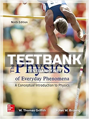 Test Bank for Physics of Everyday Phenomena 9th Edition Griffith ISBN 9781259894008