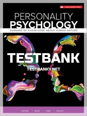 Test Bank for Personality Psychology 2nd Canadian Edition Larsen ISBN 9781260065770