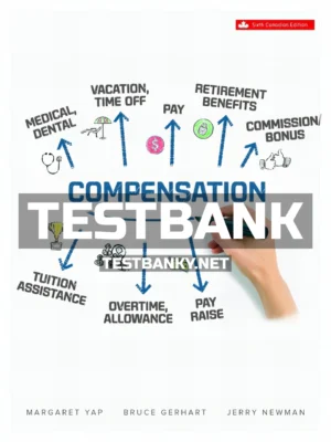 Test Bank for Compensation 6th Canadian Edition Yap ISBN 9781260065886