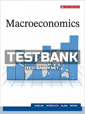 Test Bank for Macroeconomics 2nd Canadian Edition Karlan ISBN 9781260066296