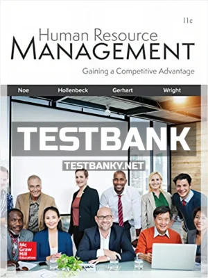 Test Bank for Human Resource Management 11th Edition Noe ISBN 9781260076844