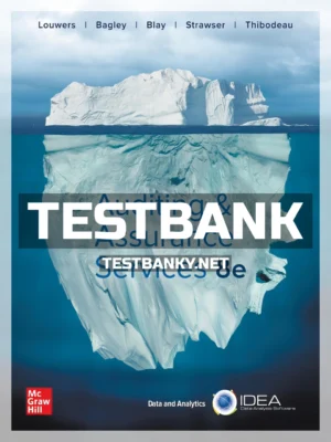 Test Bank for Auditing and Assurance Services 8th Edition Louwers ISBN 9781260369205