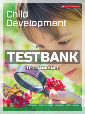 Test Bank for Child Development 2nd Canadian Edition Santrock ISBN 9781260884777