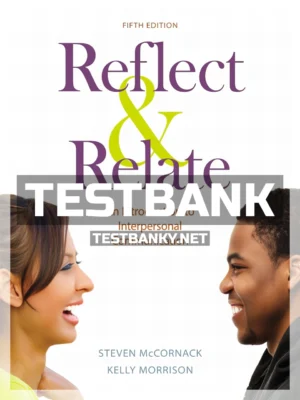 Test Bank for Reflect & Relate An Introduction to Interpersonal Communication 5th Edition McCornack ISBN 9781319103323
