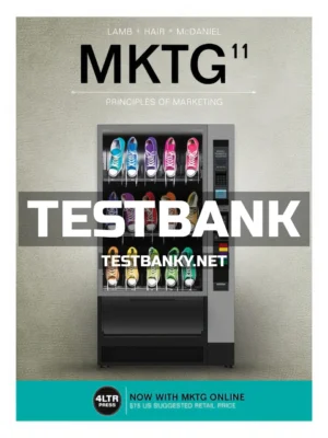 Test Bank for MKTG 11th Edition Lamb ISBN 9781337116800