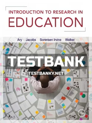 Test Bank for Introduction to Research in Education 10th Edition Ary ISBN 9781337566001