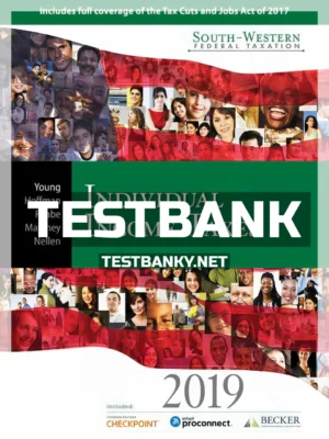 Test Bank for South Western Federal Taxation 2019 Individual Income Taxes 42nd Edition Young ISBN 9781337702546
