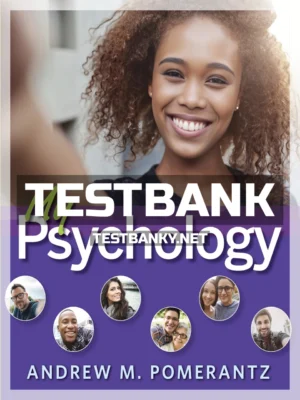 Test Bank for My Psychology 1st Edition Pomerantz ISBN 9781429260183
