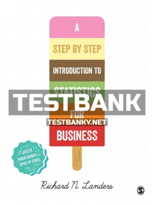 Test Bank for Step-By-Step Introduction to Statistics for Business 2nd Edition Landers ISBN 9781473948112