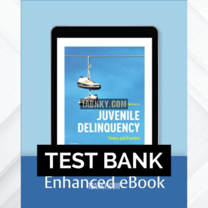 Test Bank for Juvenile Delinquency Theory to Practice 1st US Edition by McNamara ISBN 9780190078744