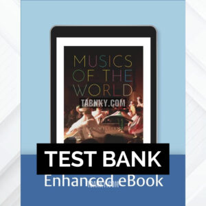 Test Bank for Musics of the World 1st US Edition by Williams ISBN 9780190235864