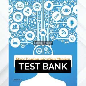 Test Bank for Mass Communication Theory 8th US Edition by Baran ISBN 9780190942779