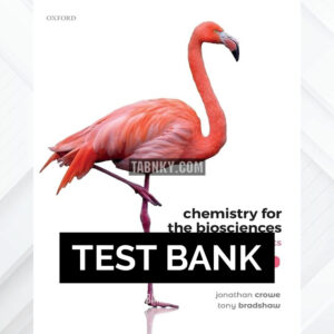Test Bank for Chemistry for the Biosciences 4th US Edition by Crowe ISBN 9780192508546