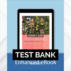 Test Bank for Anthropology What Does it Mean to Be Human? 5th US Edition by Lavenda ISBN 9780197534434
