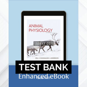 Test Bank for Animal Physiology 5th US Edition by Hill ISBN 9780197552438
