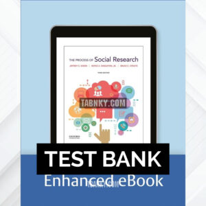 Test Bank for The Process of Social Research 3rd US Edition by Dixon ISBN 9780197613733