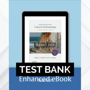 Test Bank for Asking Questions About Cultural Anthropology 3rd US Edition by Welsch ISBN 9780197618875