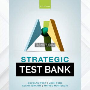 Test Bank for Strategic Marketing 4th US Edition by West ISBN 9780198856764