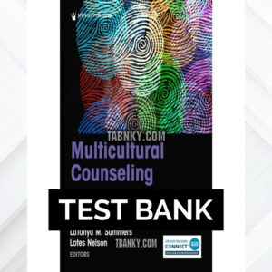 Test Bank for Multicultural Counseling 1st US Edition by Summers ISBN 9780826139528