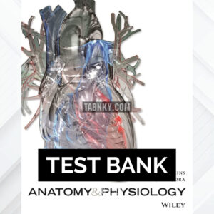 Test Bank for Anatomy and Physiology 1st US Edition by Jenkins ISBN 9781119240396