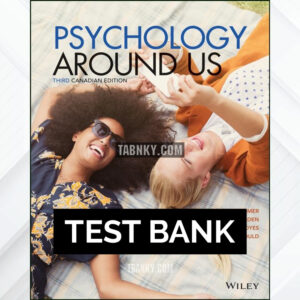 Test Bank for Psychology Around Us Canadian Edition 3rd CA Edition by Comer ISBN 9781119365488