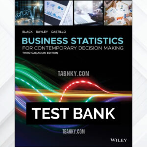 Test Bank for Business Statistics: For Contemporary Decision Making