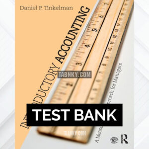 Test Bank for Introductory Accounting 1st US Edition by Tinkelman ISBN 9781138956216