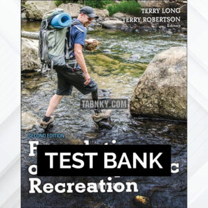 Test Bank for Foundations of Therapeutic Recreation 2nd US Edition by Long ISBN 9781492543671